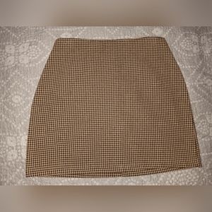 Plaid skirt